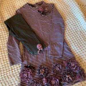 Girls tunic and leggings